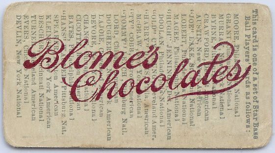 E94 Blome's Chocolates